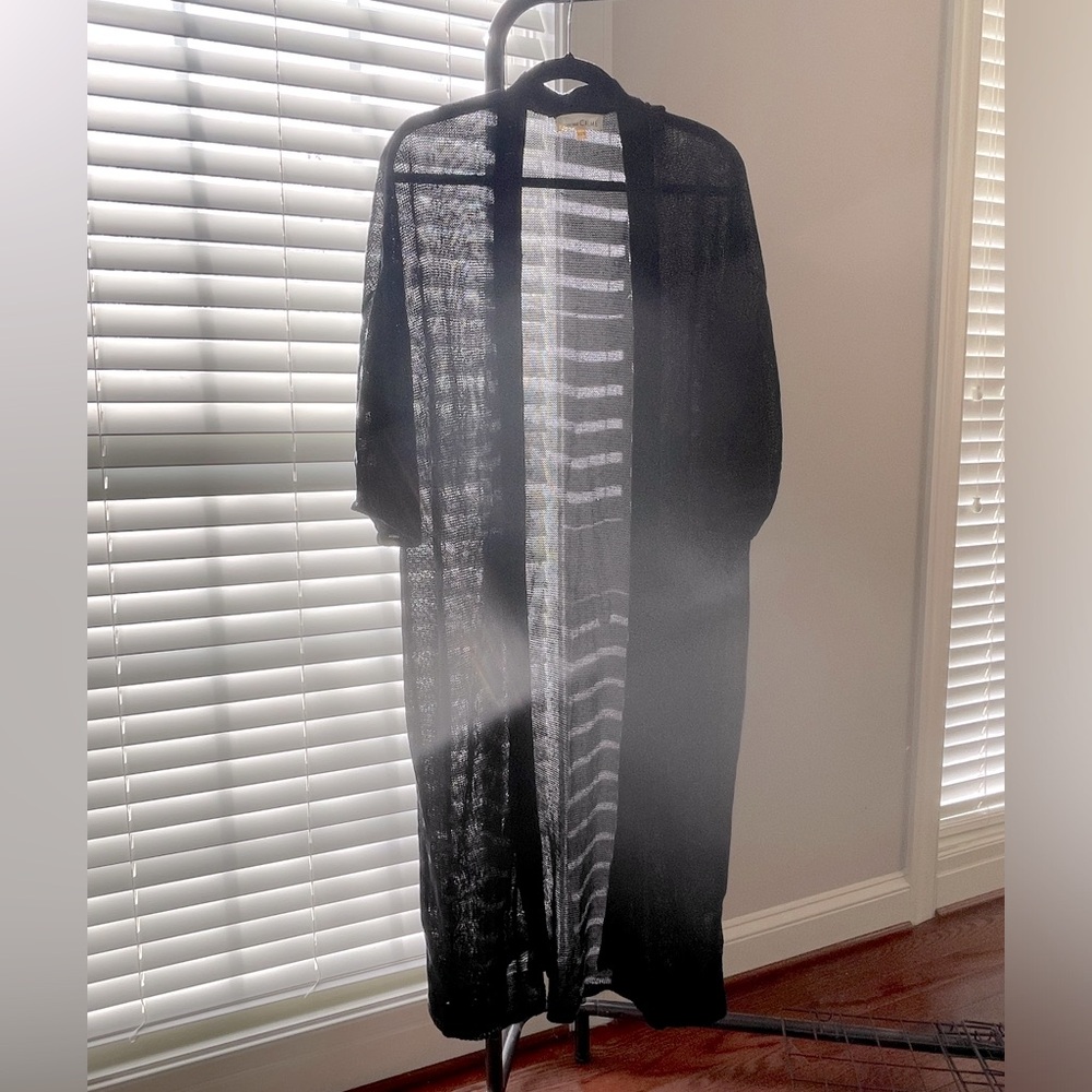 Johnny Was Organic Linen Duster Cardigan